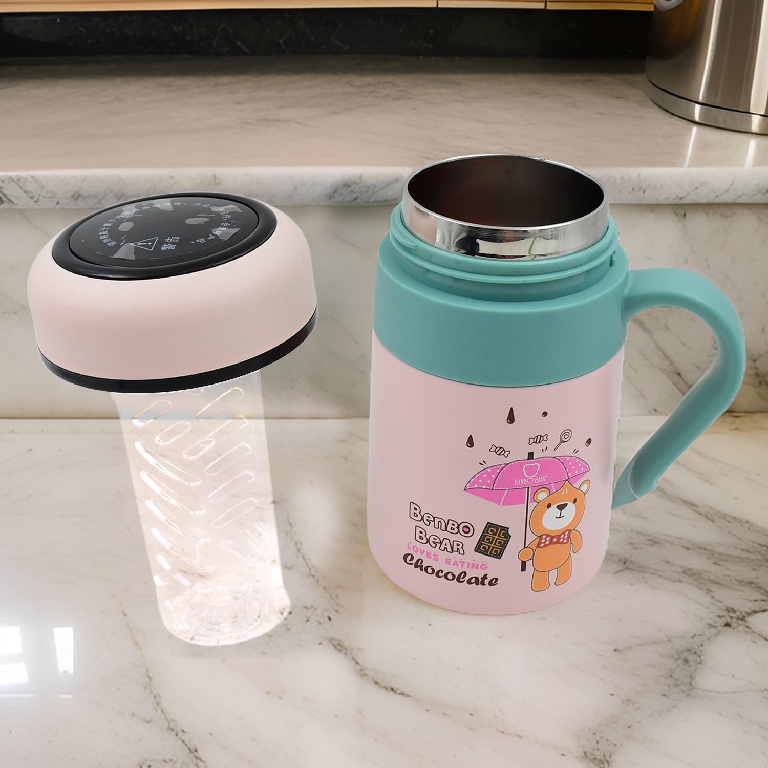 Water Bottle with LED Display