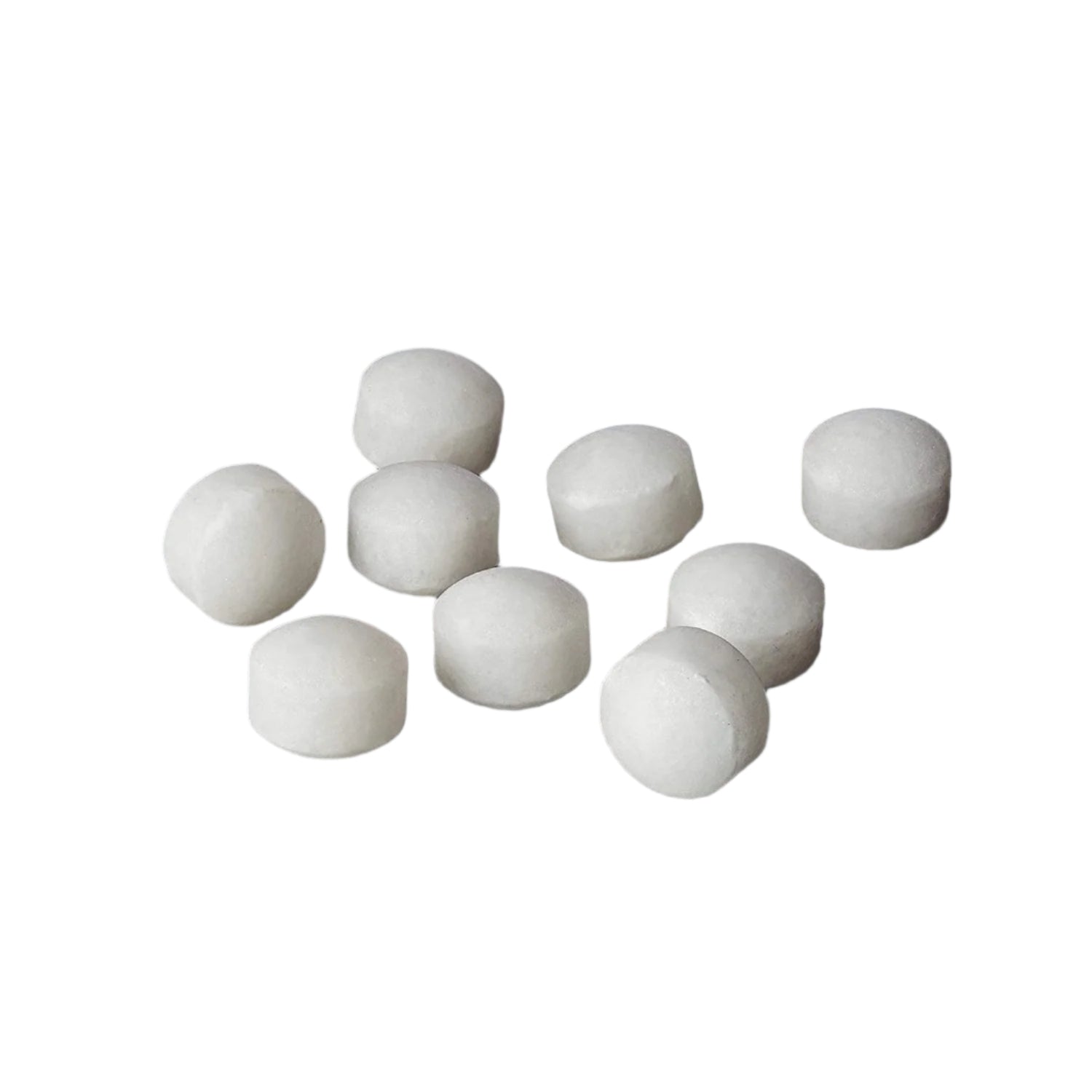 Naphthalene balls for clothes and bathroom use, effective for pest control