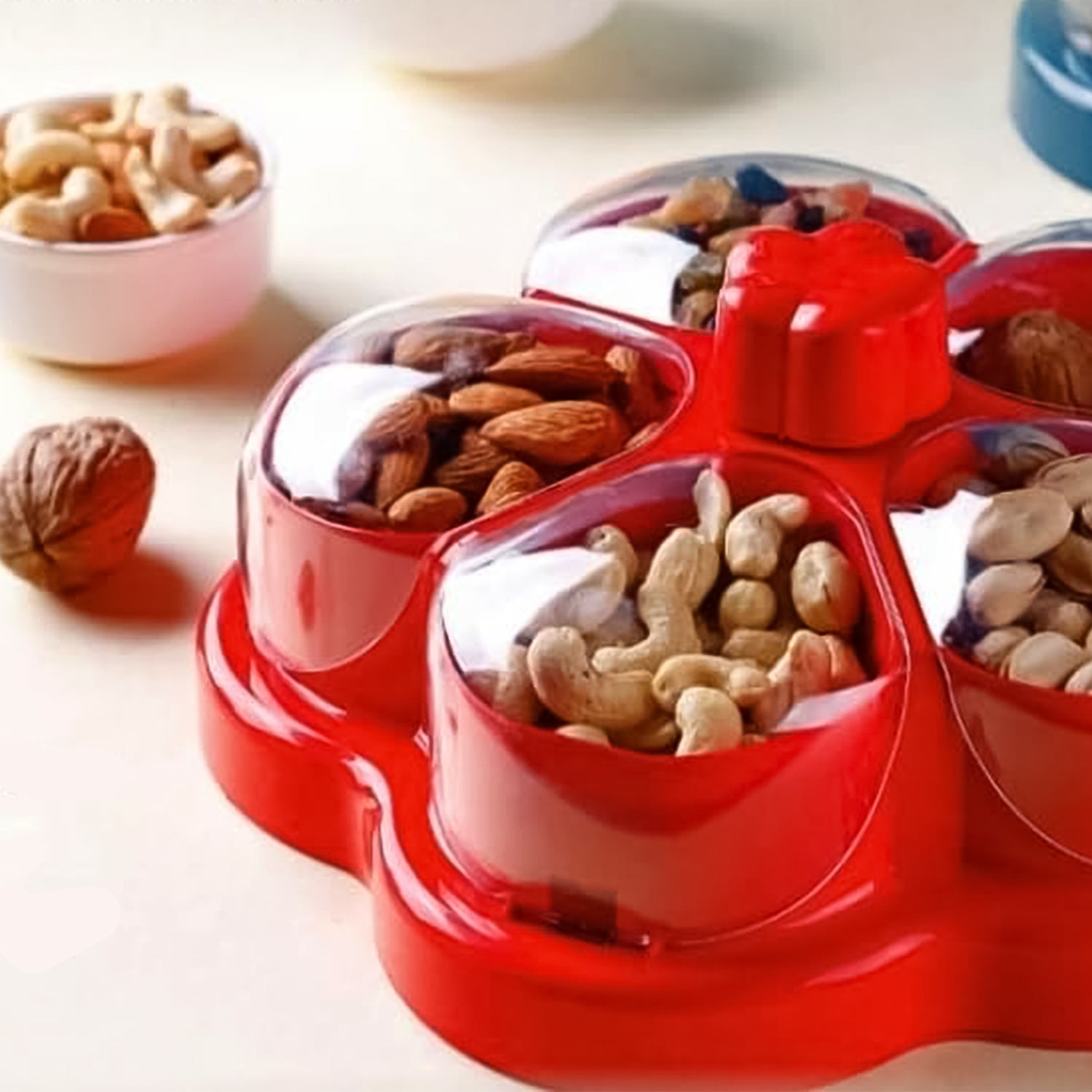 Festive Lotus Shape Organizer 