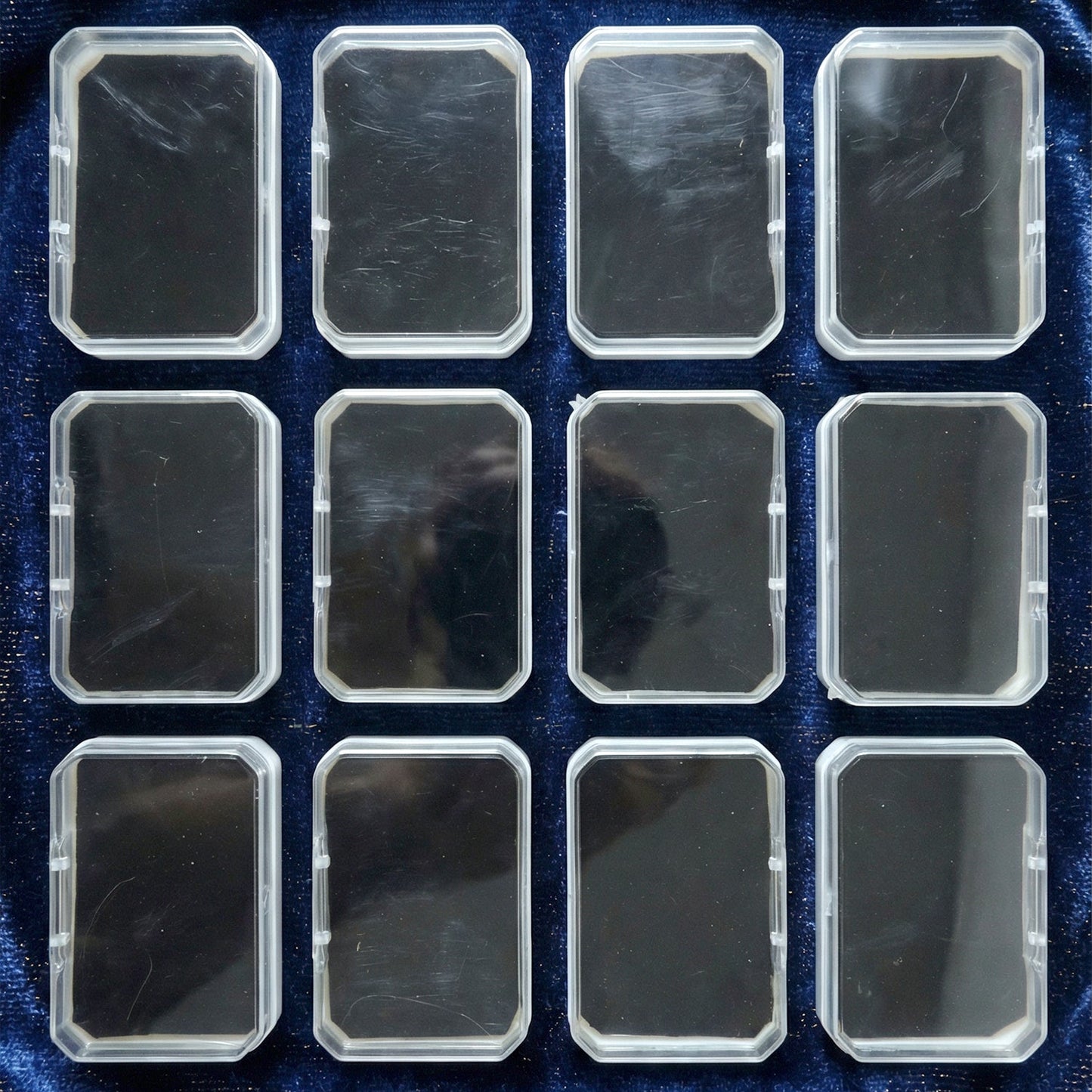 Jewellery Storage Box Set for Rings, Earrings & Small Accessories (12 Pc)
