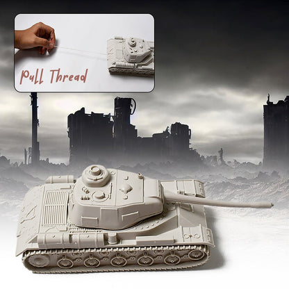 Soviet T54 Tank Miniature Model – Military Simulation Armor Collectible