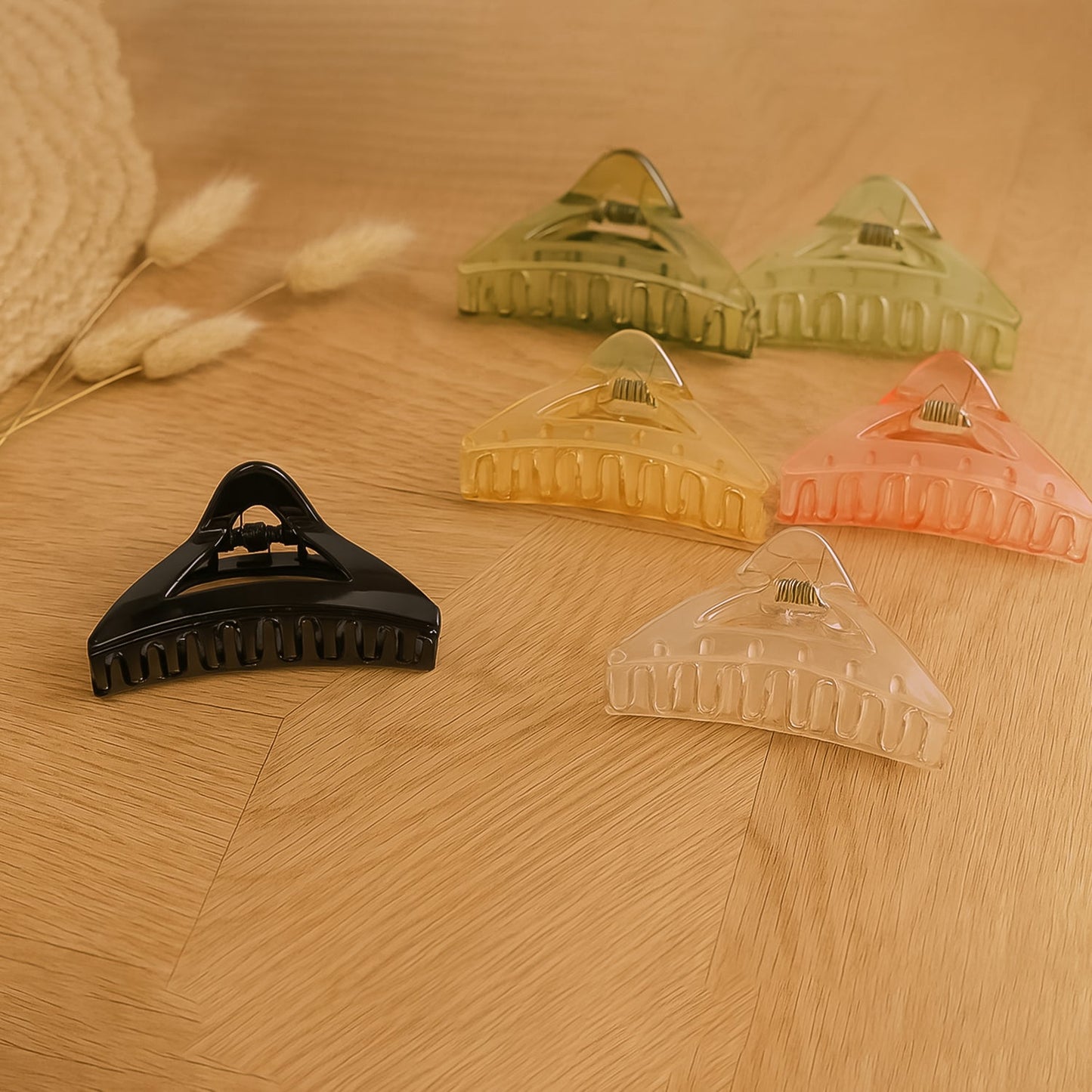 Mix Color Hair Claw Clip
