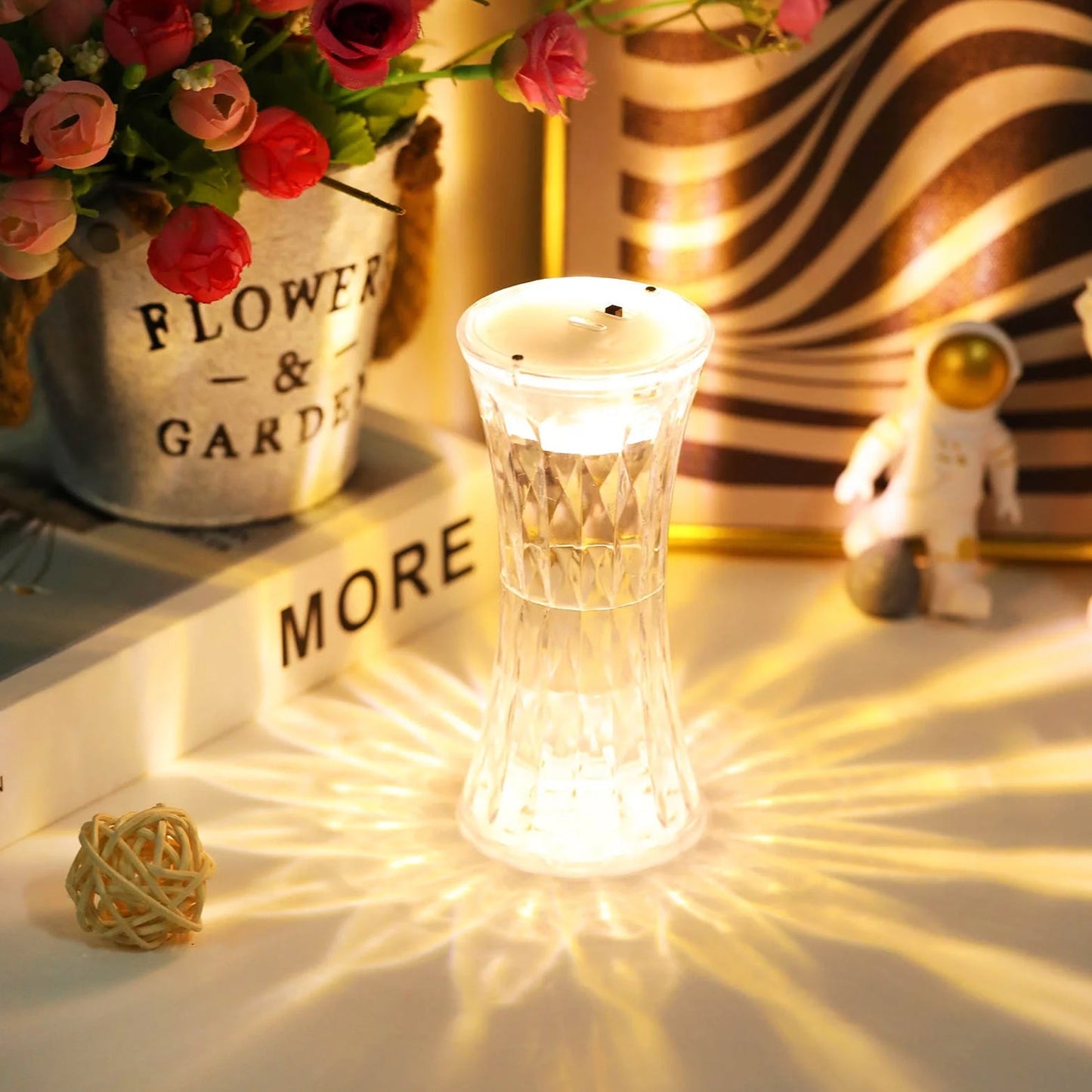 Crystal Candle Lamp