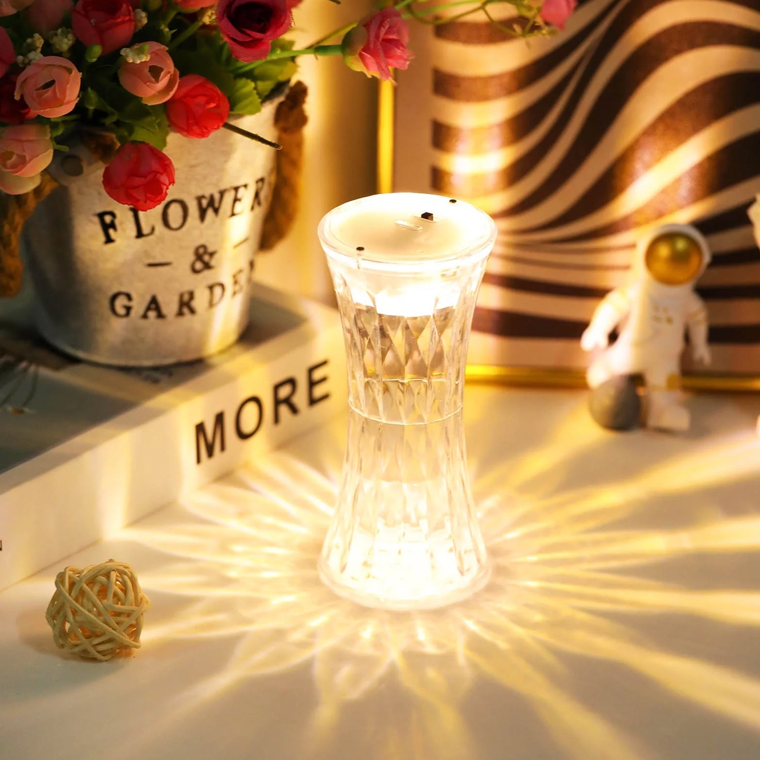 Crystal Candle Lamp