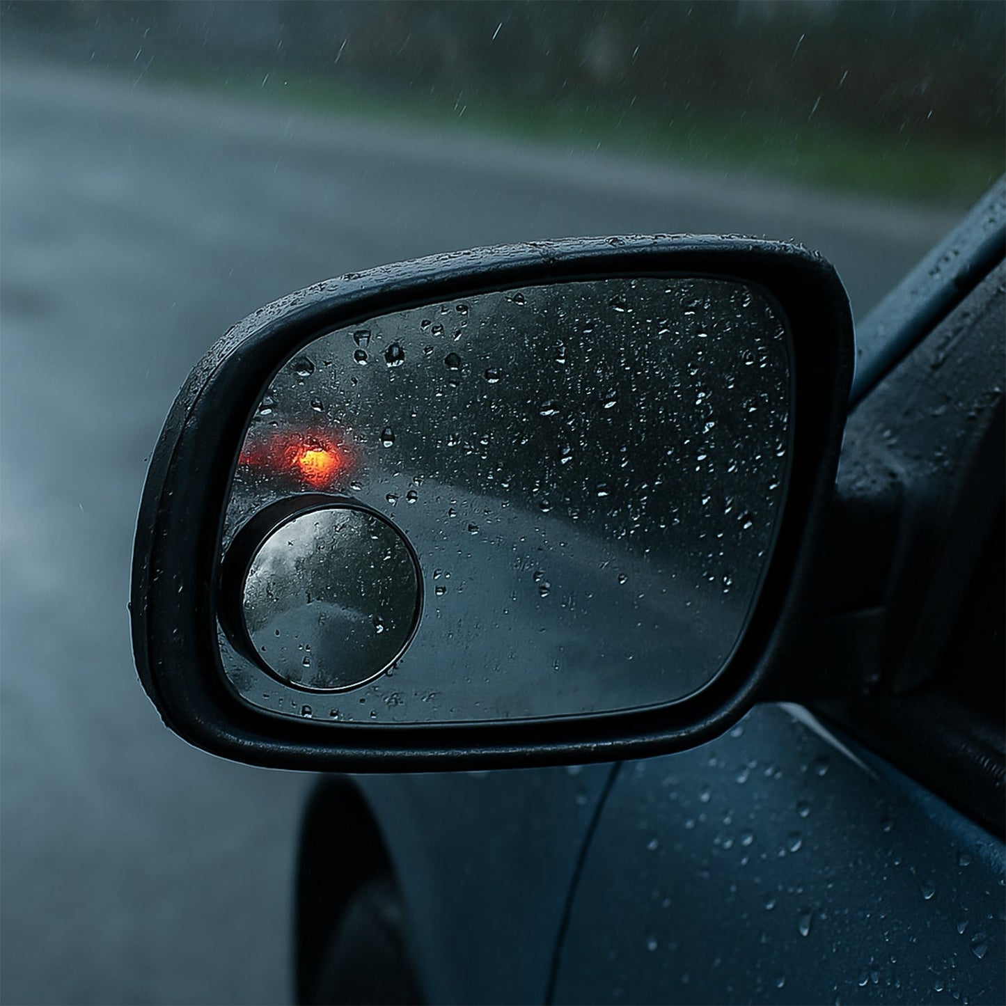 Car Blind Spot Side Mirror Round HD Glass Blind spot Mirror (2 Pc)