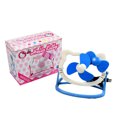 USB Mini Fan: Cute, Quiet & Portable Desk Buddy (Battery Not Included)