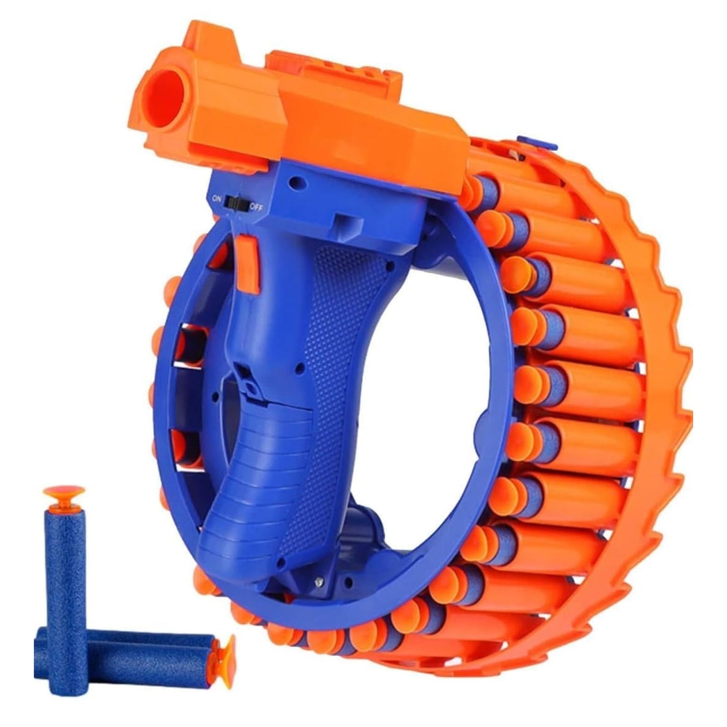 Amazing Toy Gun, Electric Gun for Children, 28 Soft Bullets for Youth Safety