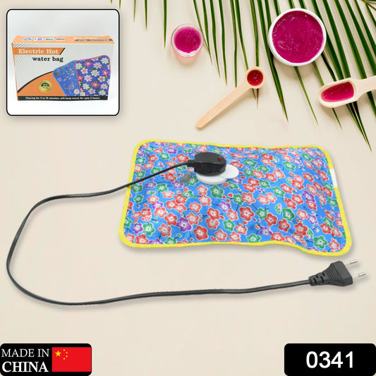 Hot water bag with electric heating