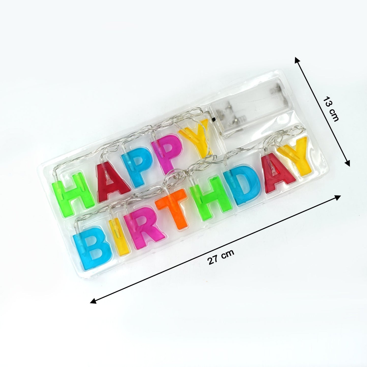 Decoratives 13 LED Letter Battery Operated String Lights