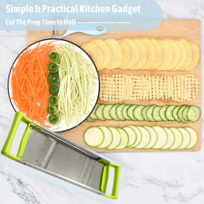 2 in 1 Potato Slicer used in all kinds of household kitchen