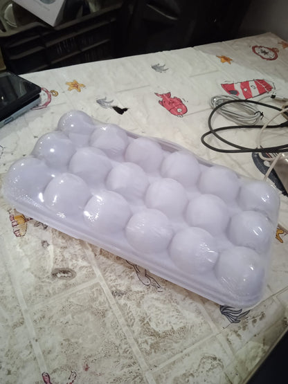 18 Grid Egg Holder Storage, Shock-Proof Egg Container with Buckle