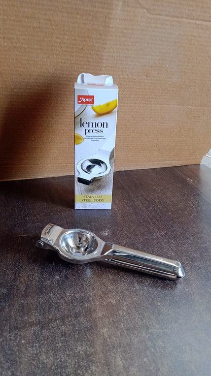 Apex Heavy Duty Stainless Steel Lemon Press Squeezer