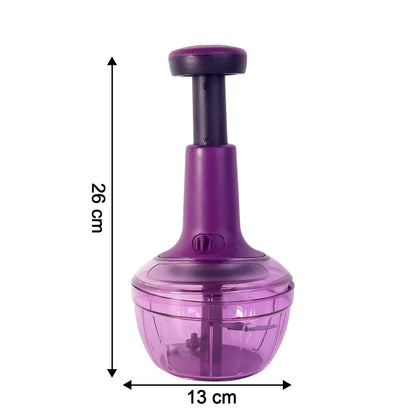 Manual Push Vegetable Chopper