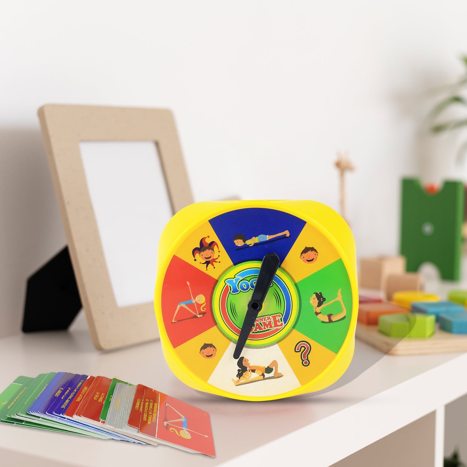 Family Yoga Spinner Game