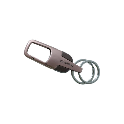 Premium Metal Key Holder with Secure and Stylish Keychain (1 Pc)