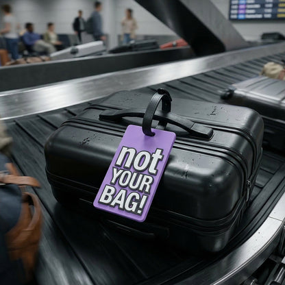 travel suitcase id tag