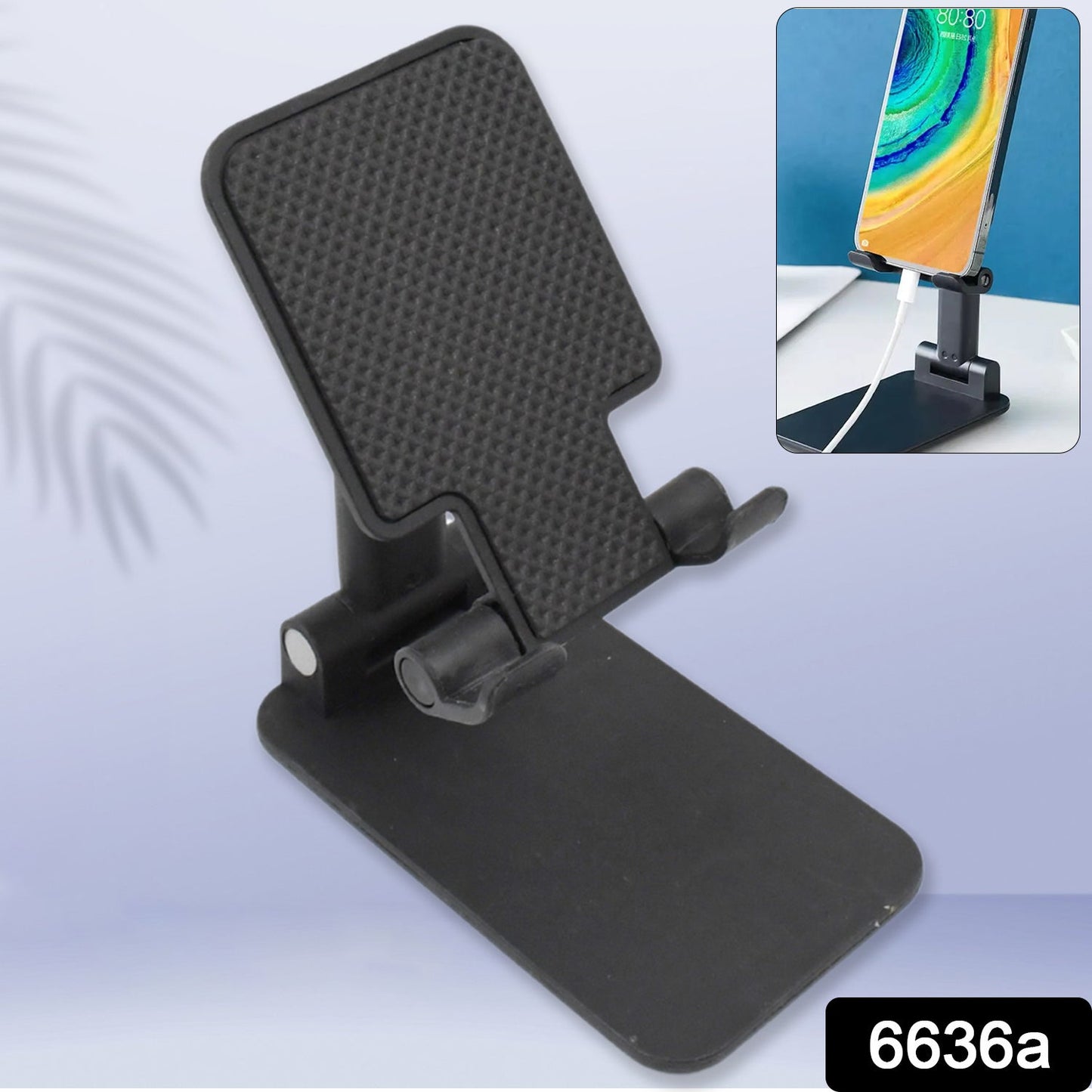 DESKTOP CELL PHONE STAND PHONE HOLDER FULL 3-WAY ADJUSTABLE PHONE STAND